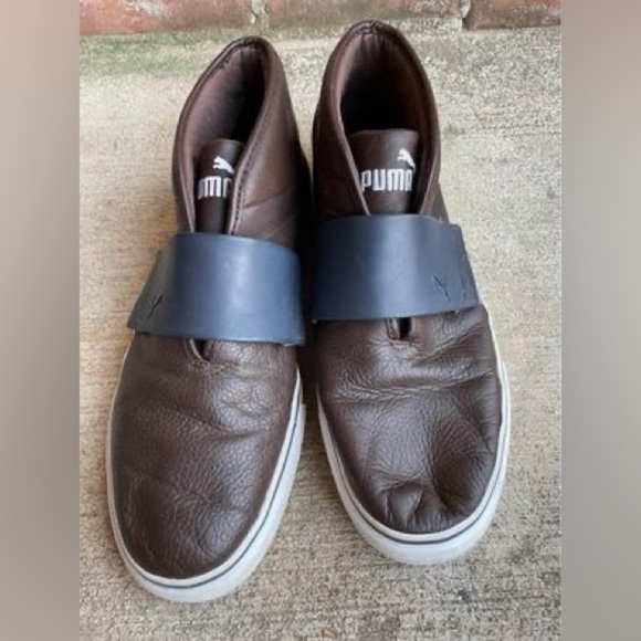 Mens Puma Leather Shoes size 13 - Picture 2 of 7